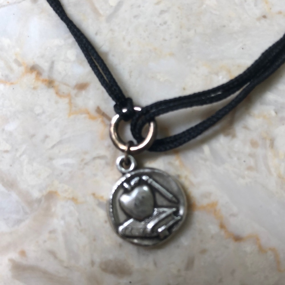 Alex and Ani leather teacher bracelet